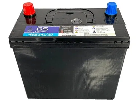 Ắc quy GSMF 46B24L(S) (12V - 45Ah), cọc trái (lớn)