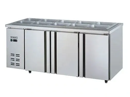 Bàn mát salad 1.8m Kistem KIS-XDB18R (Làm lạnh trực tiếp)