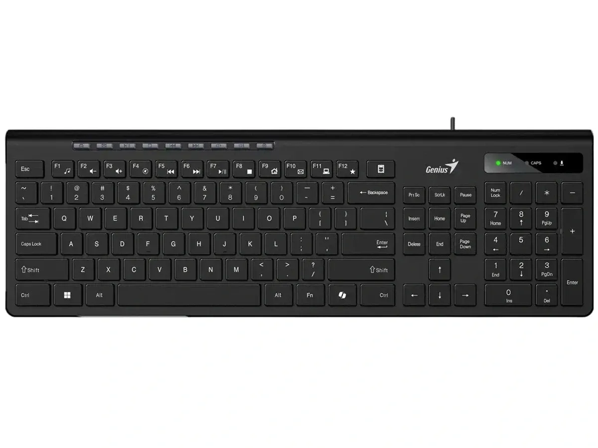 Bàn phím có dây thông minh Genius Slimstar 230