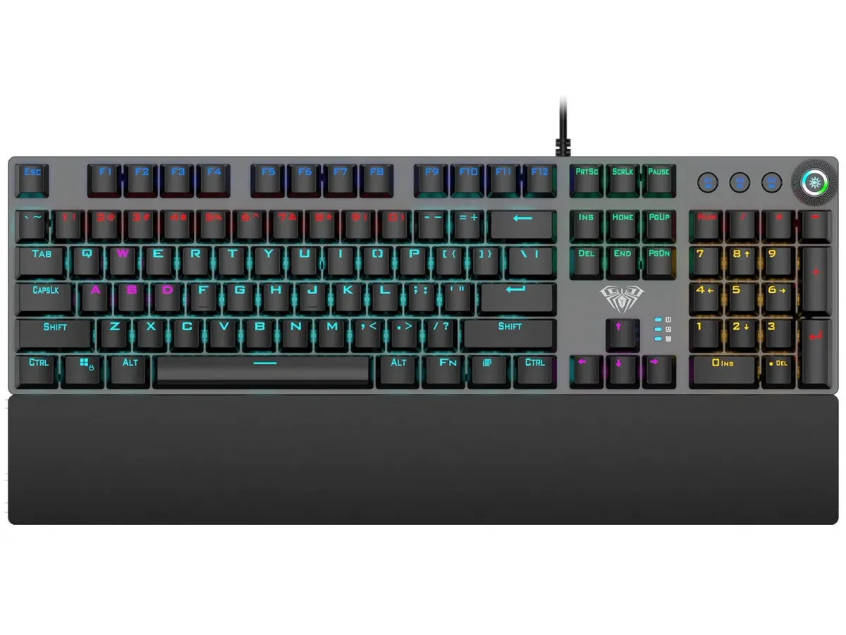 Bàn phím cơ gaming có dây Aula F2058