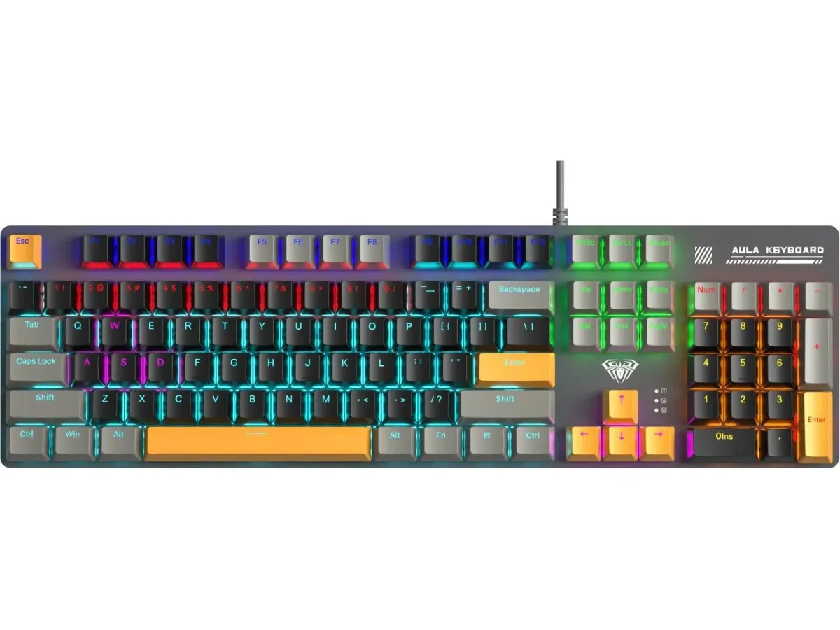 Bàn phím cơ gaming có dây Aula S500