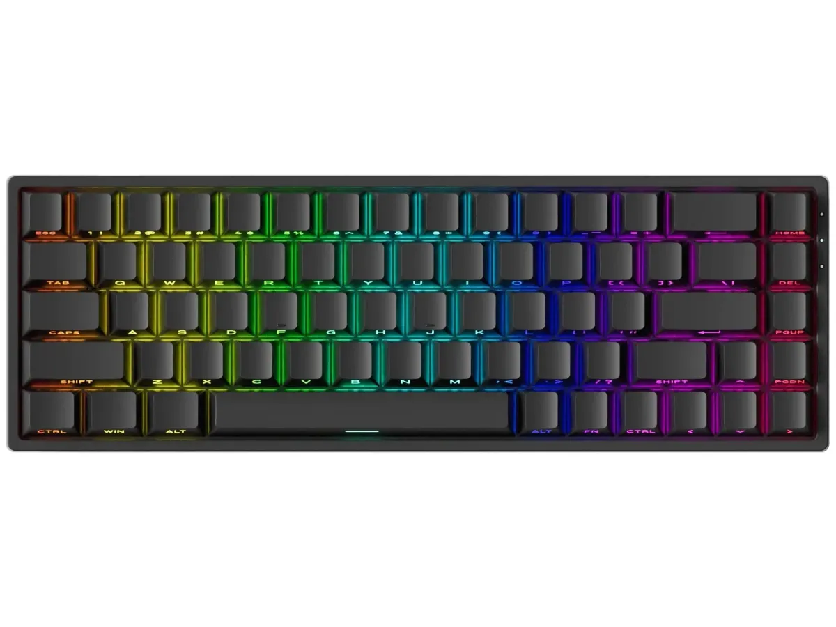 Bàn phím cơ MonsGeek FUN68 HE Black Glare Magnetic switch