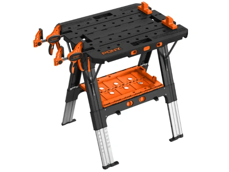 Bàn thao tác 2 in 1 bao gồm 2 vam kẹp nhanh Jorgensen 60PRO