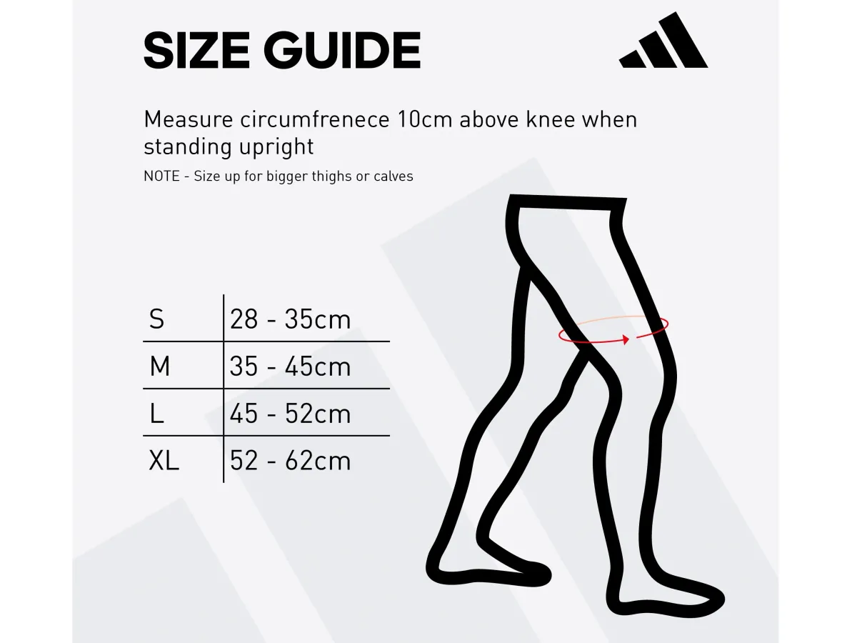 Băng đầu gối Adidas Size L ADSU-12523BK-NL