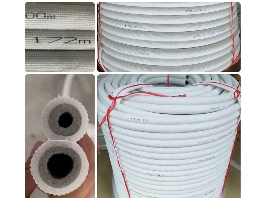 Bảo ôn (ống gen) xốp kép trắng 6+16 (1m)