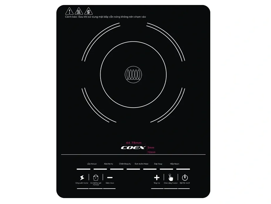 Bếp điện từ Coex CI-3370 (kèm nồi lẩu)