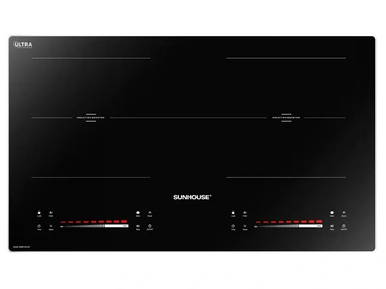 Bếp đôi điện từ Sunhouse SHB81232-MT