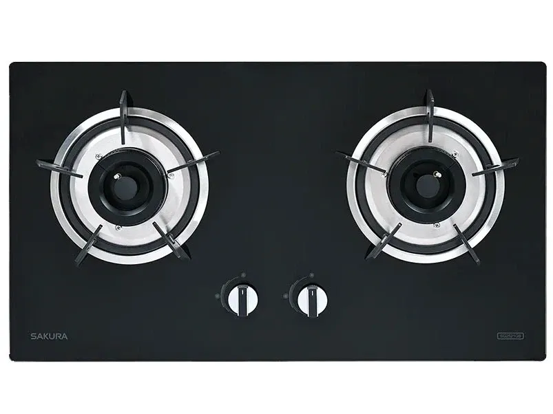 Bếp gas âm đôi Sakura SG2521GB