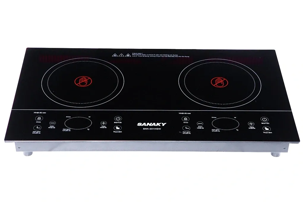 Bếp hồng ngoại đôi Sanaky SNK-201HGW