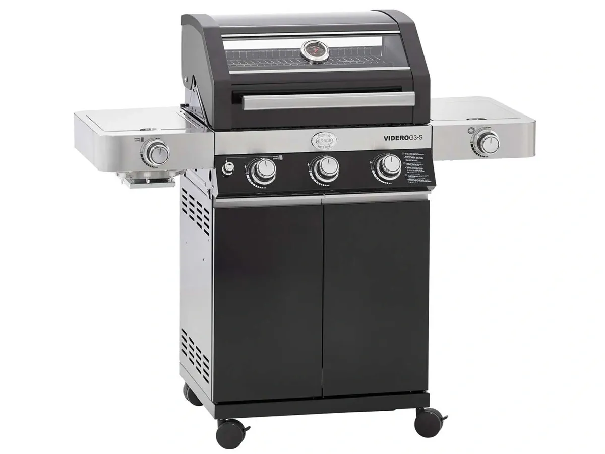 Bếp nướng gas BBQ ngoài trời Rosle 25530 Videro G3-S Vario 30 Mbar