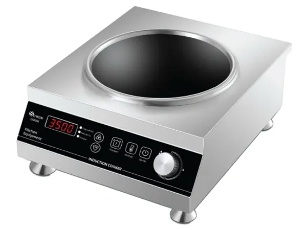 Bếp từ đơn Sowun mặt lõm SW 1230 (tặng kèm chảo)
