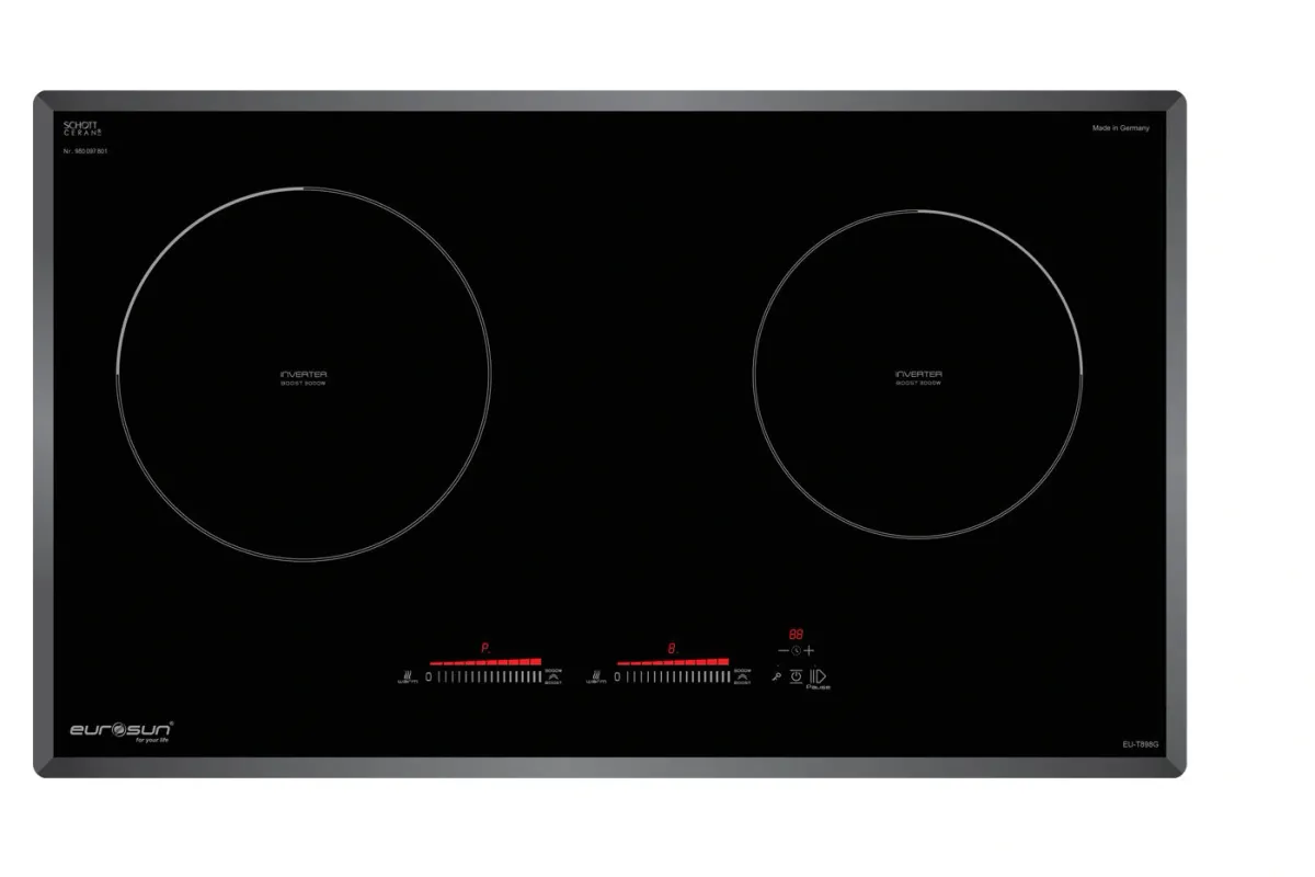 Bếp từ Eurosun EU-T898G 2 vùng nấu
