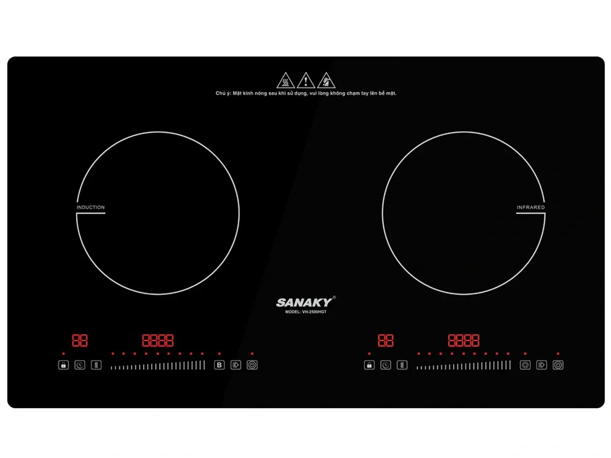 Bếp từ – hồng ngoại Sanaky VH-2500HGT