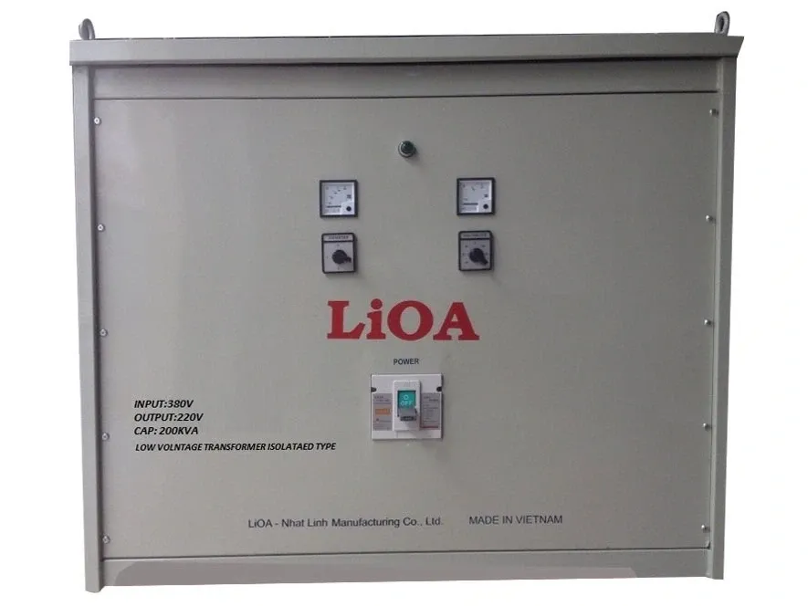 Biến áp cách ly 3 pha 200 KVA 3K202M2DH5YC