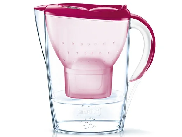 Bình lọc nước Brita Marella Basic/Cool Berry 2.4 lít (có sẵn 1 lõi lọc Maxtra Plus)