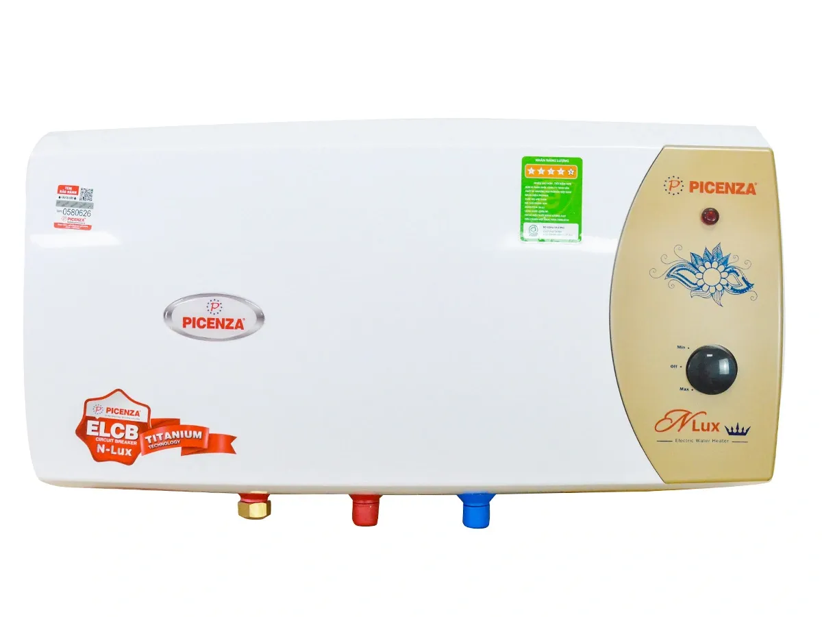 Bình nóng lạnh Picenza N30LUX 30L
