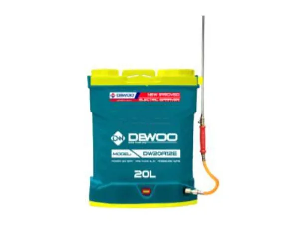 Bình phun thuốc Dewoo DW20A12E (12Ah, 2 bơm)