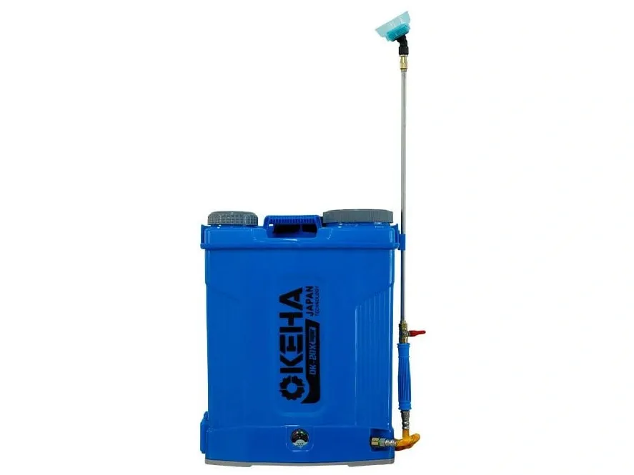 Bình xịt điện Okeha OK-20X Super (20 lít, 12AH, bơm đôi)