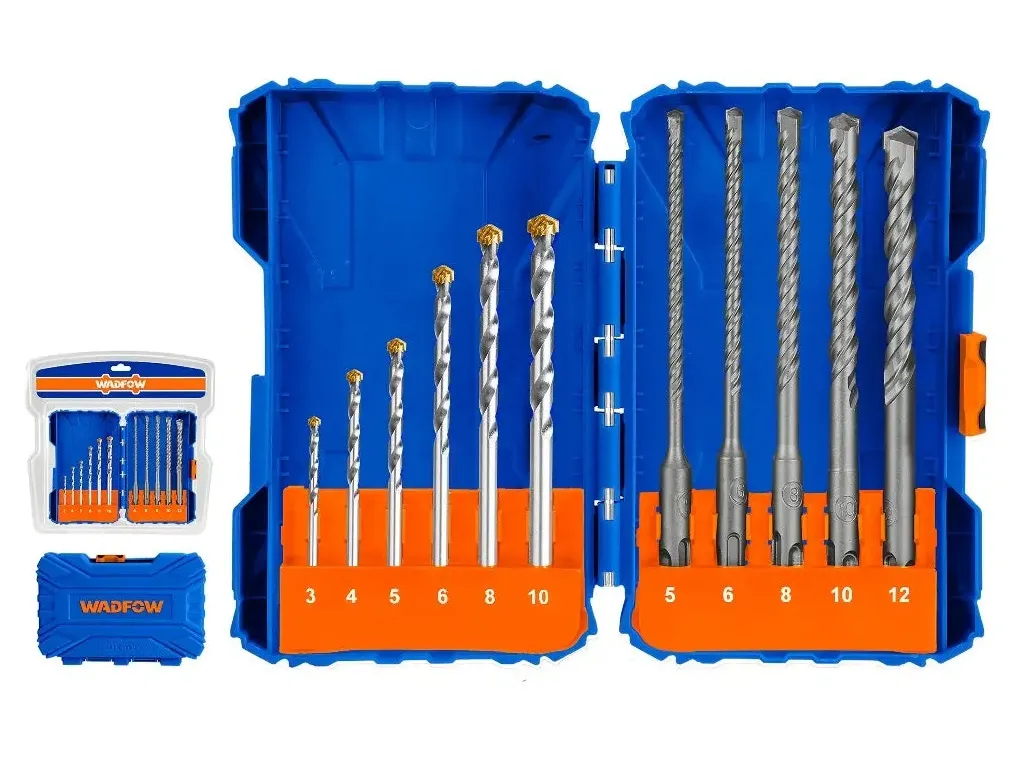 Bộ 11 mũi khoan bê tông Wadfow WMJ6511