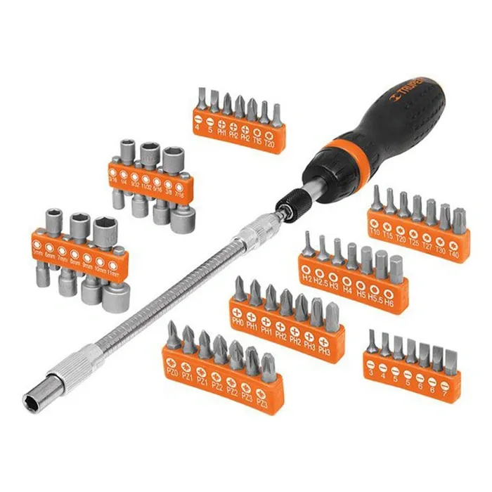 Bộ 42 mũi vít và 14 đầu tuýp Truper 18220 (JDM-58)