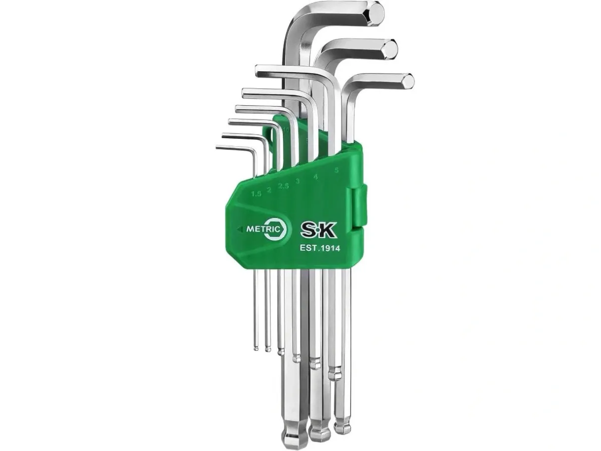 Bộ chìa vặn lục giác bi 9 cây SK Tools SK01518