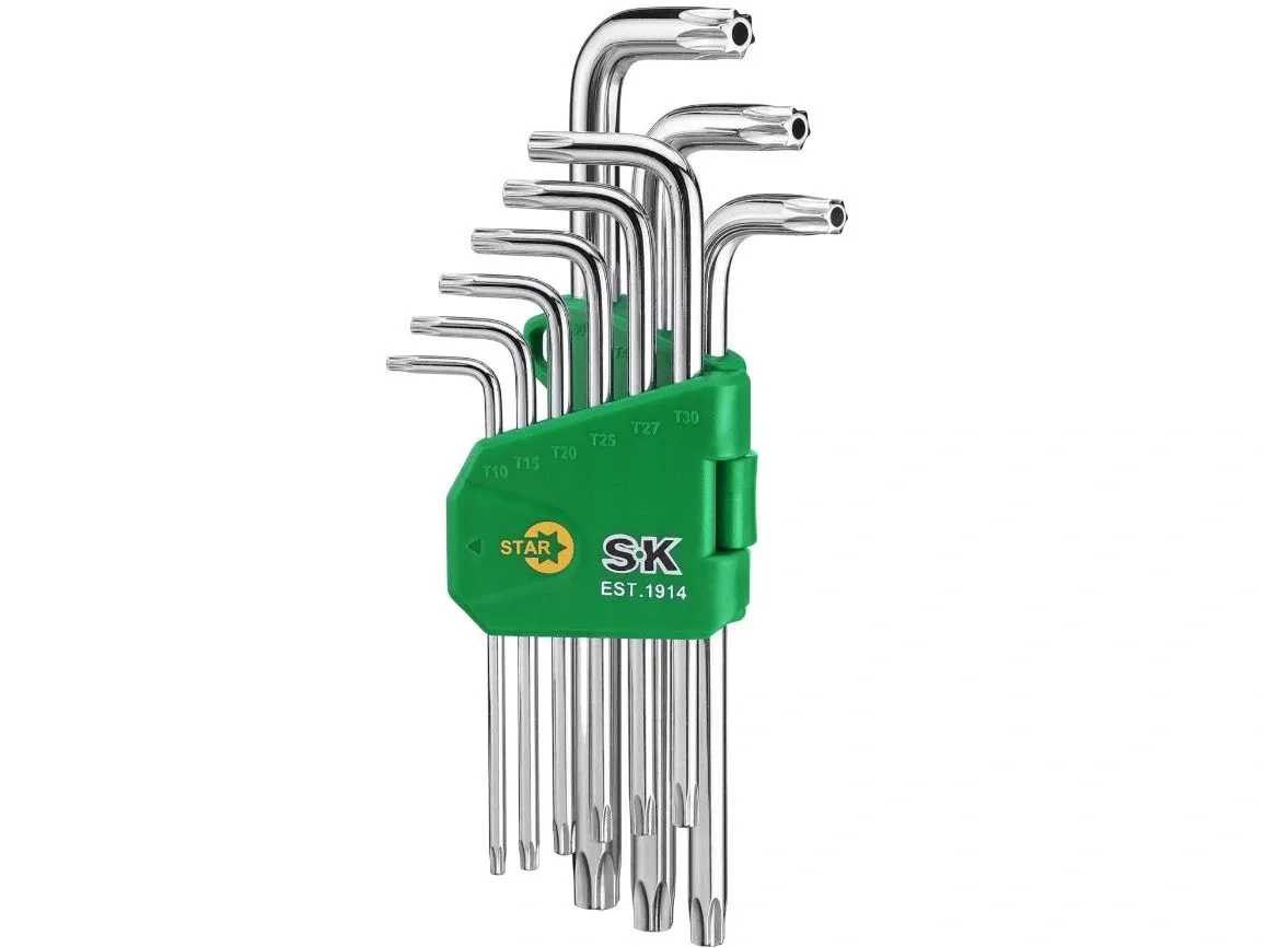 Bộ chìa vặn lục giác tay dài 9 chiếc T10-T50 SK Tools SK01519