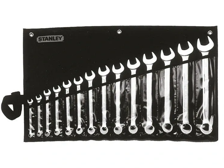 Bộ cờ lê vòng miệng hệ inch 14 chi tiết Stanley 87-709-1