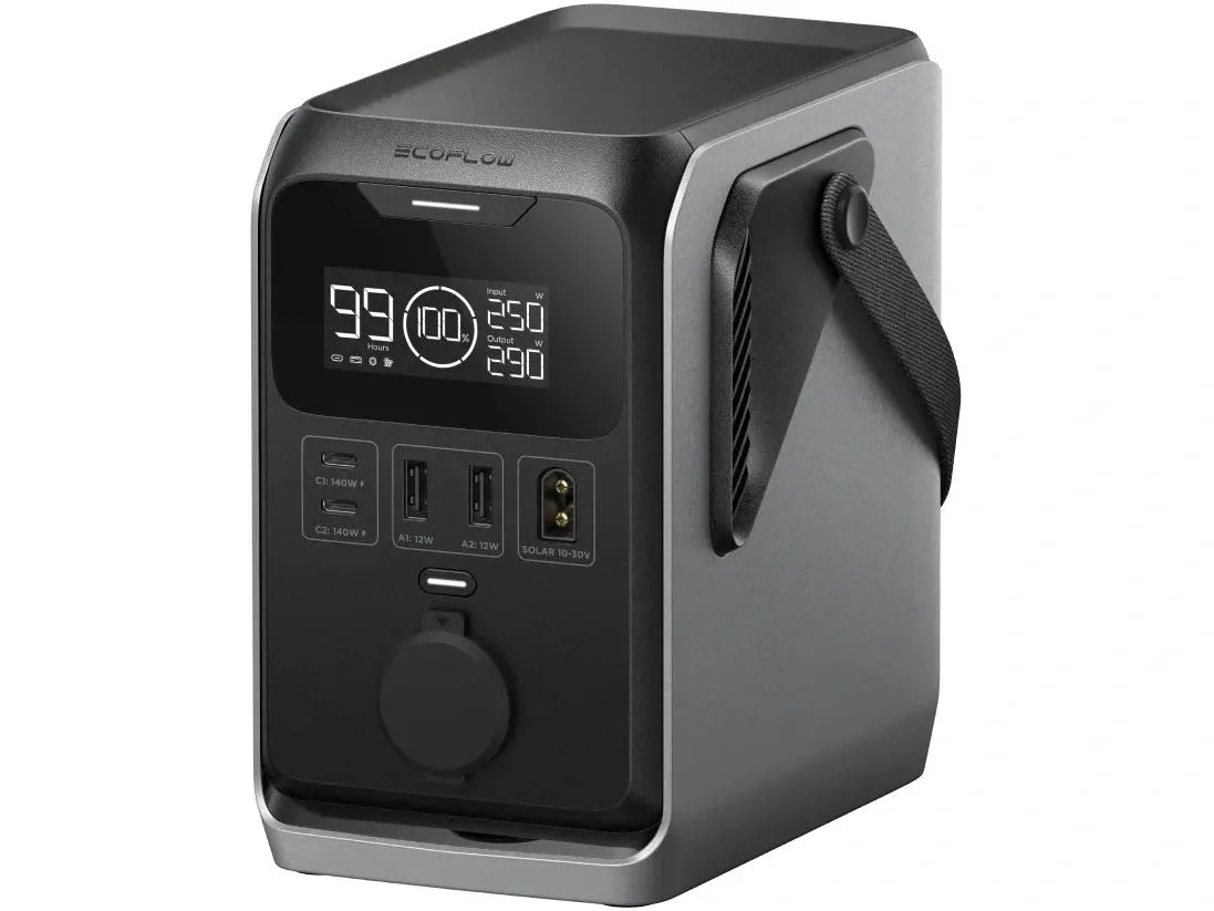 Bộ cung cấp nguồn sạc liên tục Ecoflow Trail 300 DC Portable Power Station, SKU:EF-TRAIL300-N