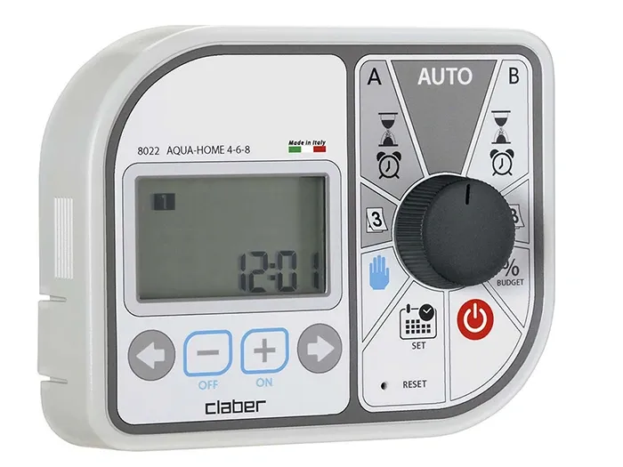 Bộ điều khiển tưới cây Claber Aqua home 4-6-8 (8022)