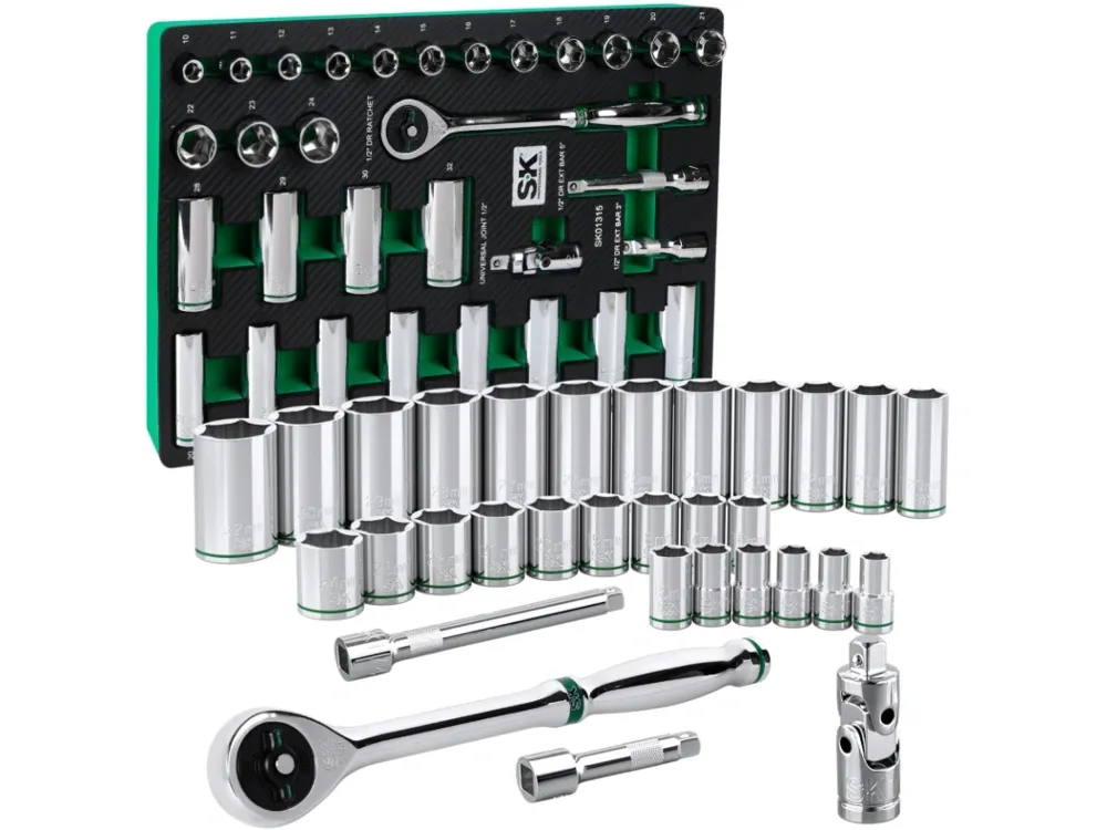 Bộ dụng cụ 31 chi tiết 1/2 inch SK Tools SK01315