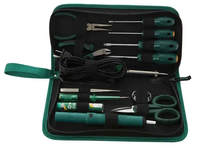 Bộ dụng cụ sửa chữa điện Sata 03710 (13 chi tiết)