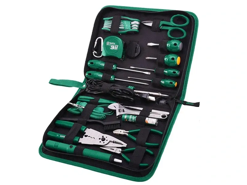 Bộ dụng cụ sửa chữa điện Sata 28 chi tiết 03760