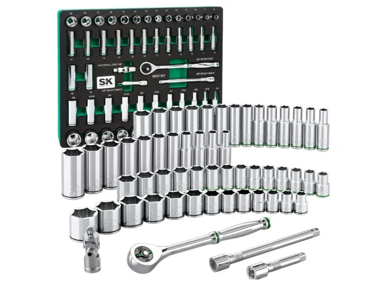 Bộ dụng cụ vặn bu lông 55 chi tiết 3/8 inch SK Tools SK01357