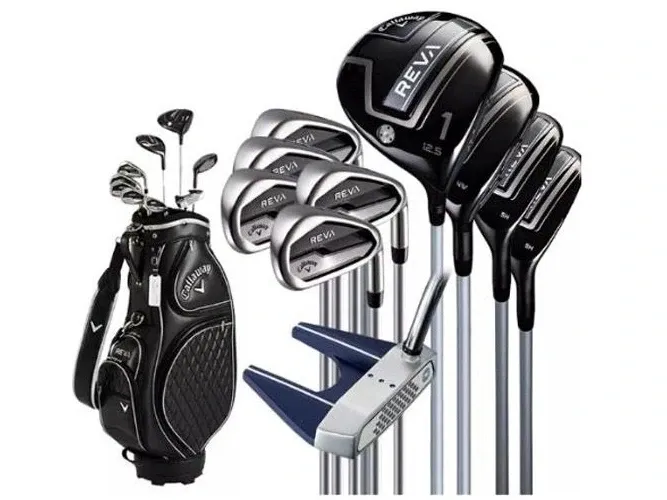 Bộ gậy golf fullset Callaway REVA Lady (9 gậy + túi)