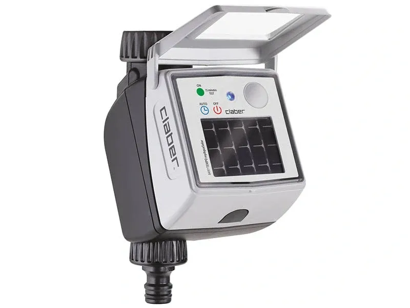 Bộ hẹn giờ tưới cây năng lượng mặt trời Tempo Myaquasolar Claber 8497