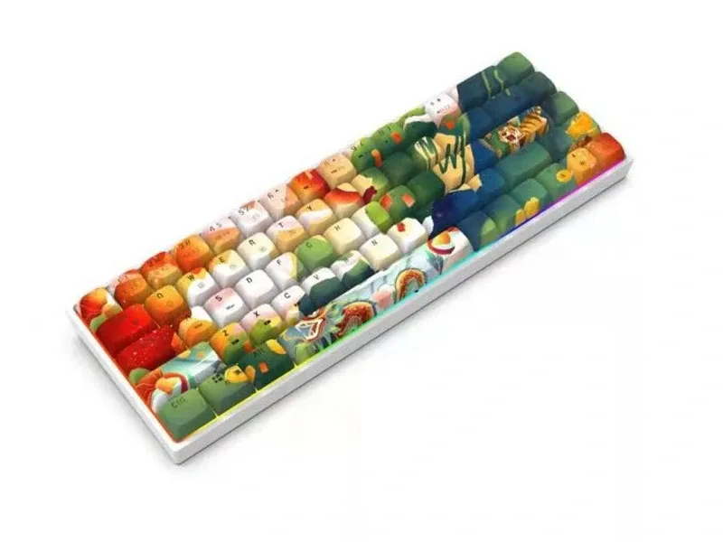 Bộ keycap Newmen – Rồng – Hổ Jungle Layout 68 nút