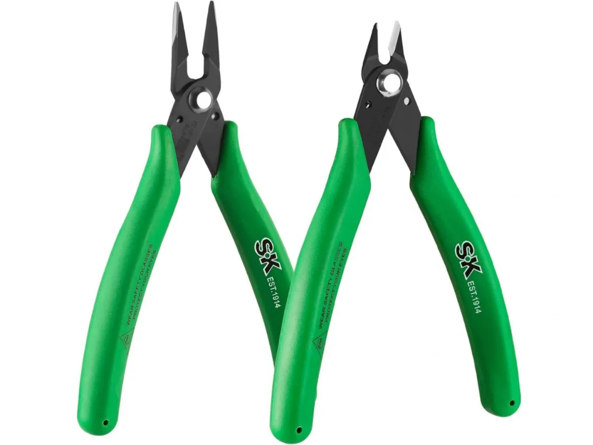 Bộ kìm cắt gọt và kìm mũi nhọn 2 chi tiết 5inch SK Tools SK02120