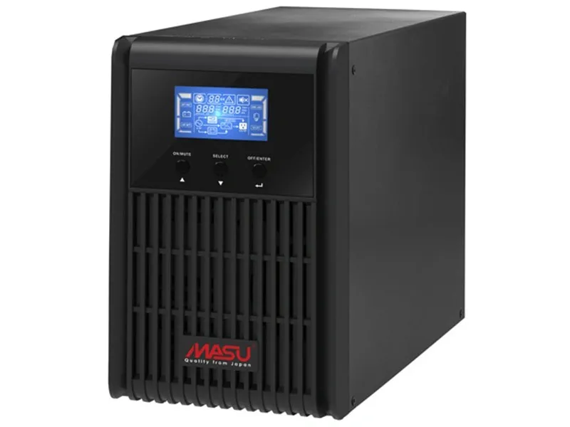 Bộ lưu điện online Masu MS 1KS LCD (1.000VA/900W)