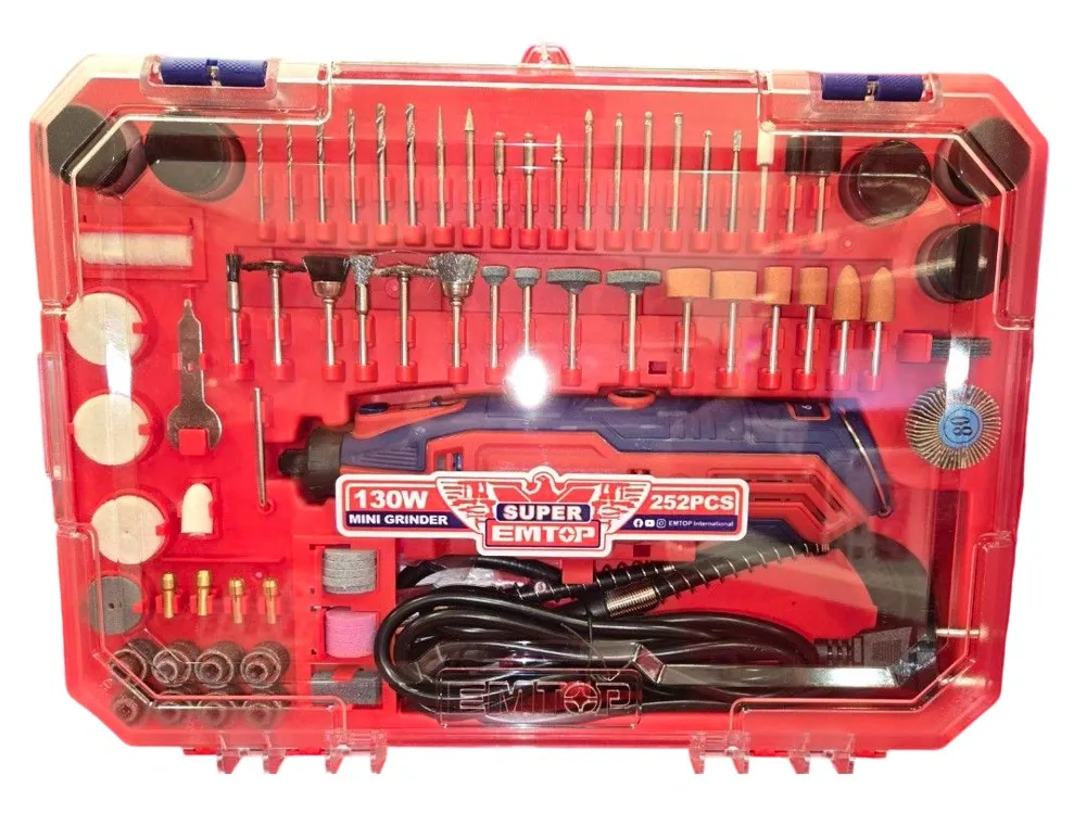Bộ máy mài khuôn 252 chi tiết Emtop EMGK13011