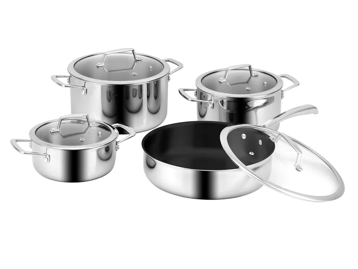 Bộ nồi 3 đáy inox 304 Eurosun MC1801-Luxury