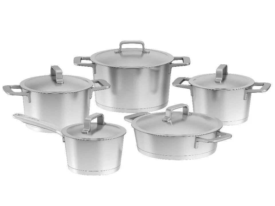 Bộ nồi Berghoff 5 món có quánh và chảo 24cm