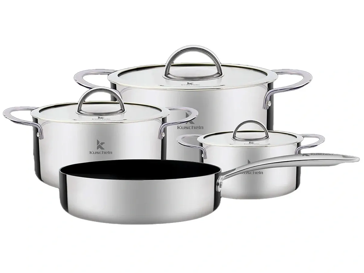 Bộ nồi chảo inox Kuscheln KPPS23-4P