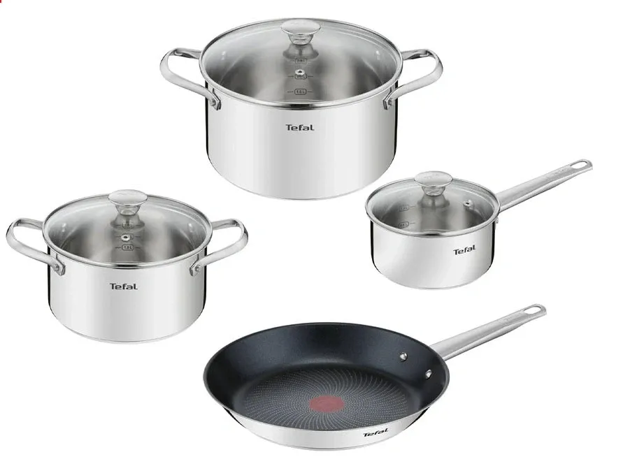 Bộ nồi chảo inox Tefal Cook Eat B922S784