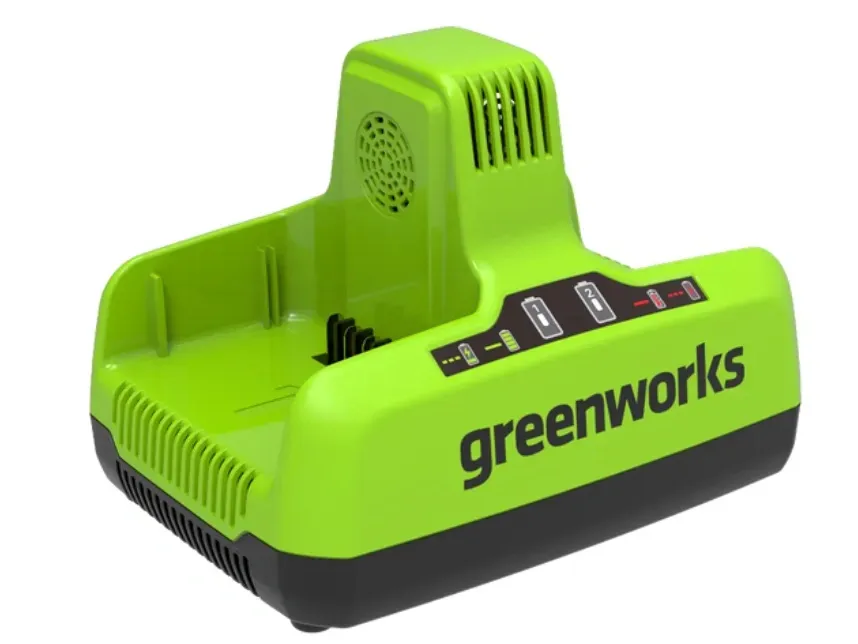 Bộ sạc pin đôi 2 cổng Greenworks 60V - 6A G60X2UC6 - 2939807