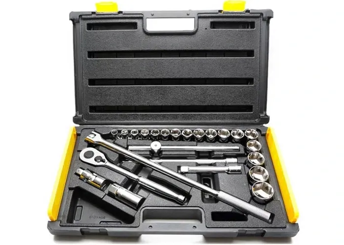 Bộ tuýp 25 chi tiết Stanley 86-589-1 1/2 inch