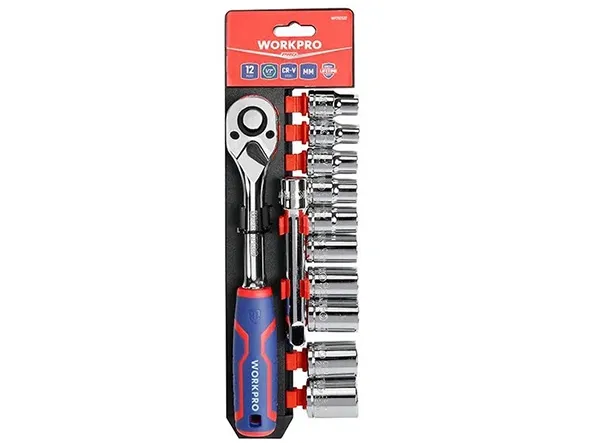 Bộ tuýp 12 chi tiết 1/2 Workpro WP202558
