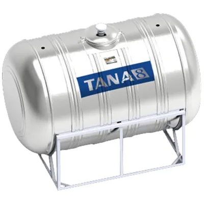 Bồn nước inox Tân Á 8 ngang TA8 500 (Ф700) - 500L