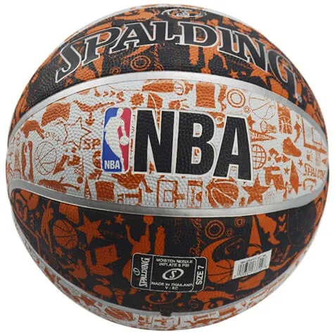 Bóng rổ Spalding Graffiti Rainbow Outdoor Size 7 (84-372)