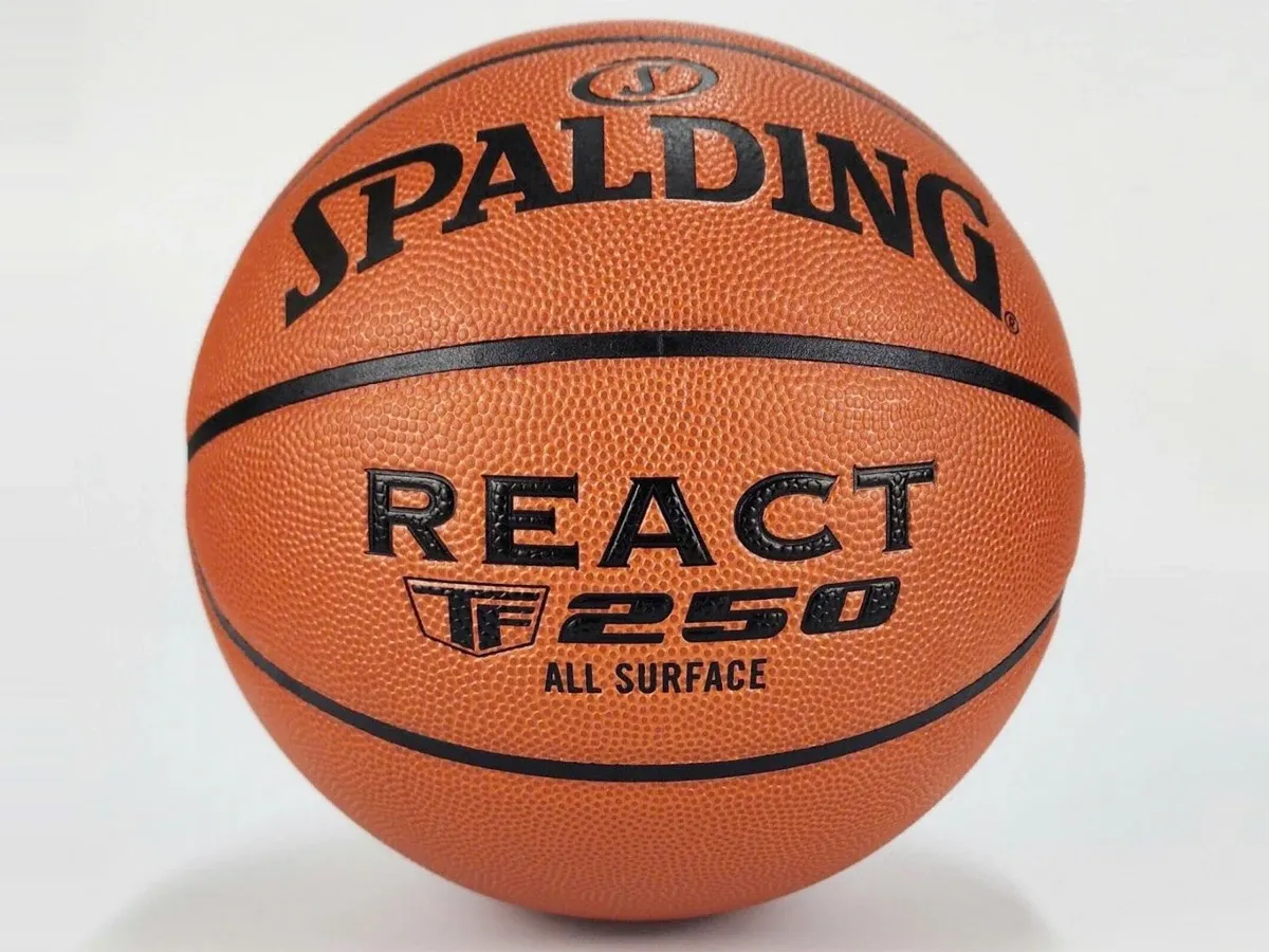 Bóng rổ Spalding React TF250 size 6 Indoor Outdoor (76-802)