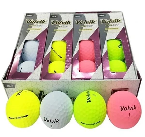 Bóng golf Volvik Vivid Soft (hộp 12 quả)